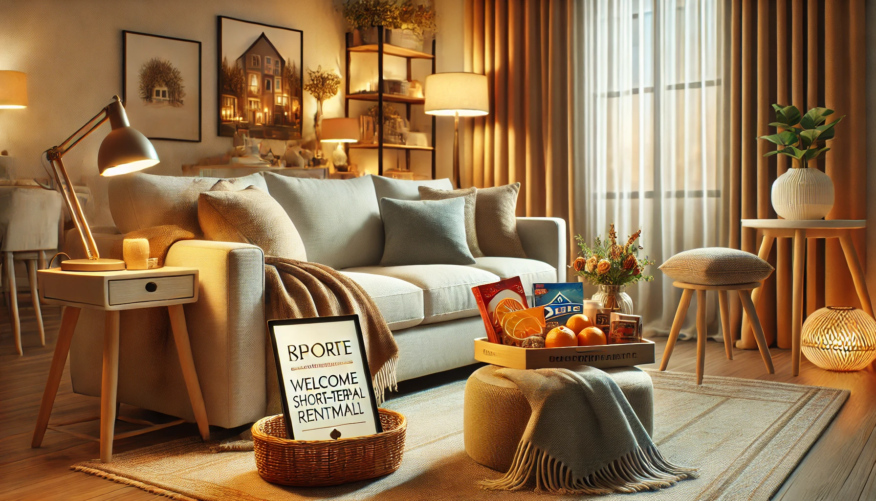 a cozy and welcoming short-term rental prepared with thoughtful amenities.